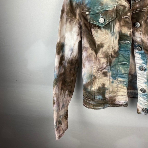 Guess Tie Dye Jean Jacket - Picture 9 of 14